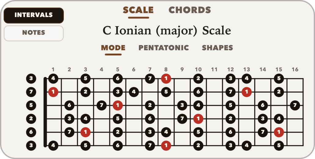 Scale view